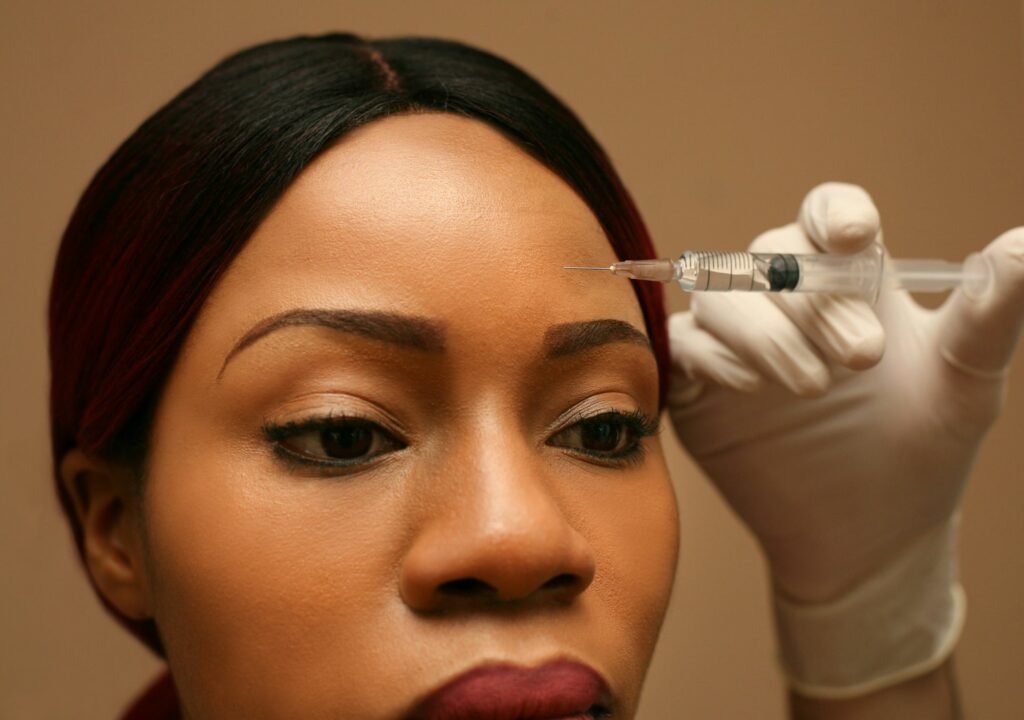 forehead botox injections to prevent wrinkles and fine lines